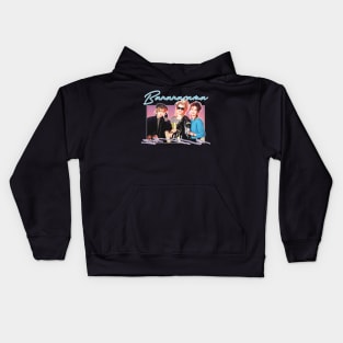 Vintage-Styled 80s Bananarama Design Kids Hoodie